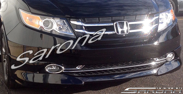 Custom Honda Odyssey  Mini Van Front Lip/Splitter (2014 - 2017) - $490.00 (Part #HD-012-FA)